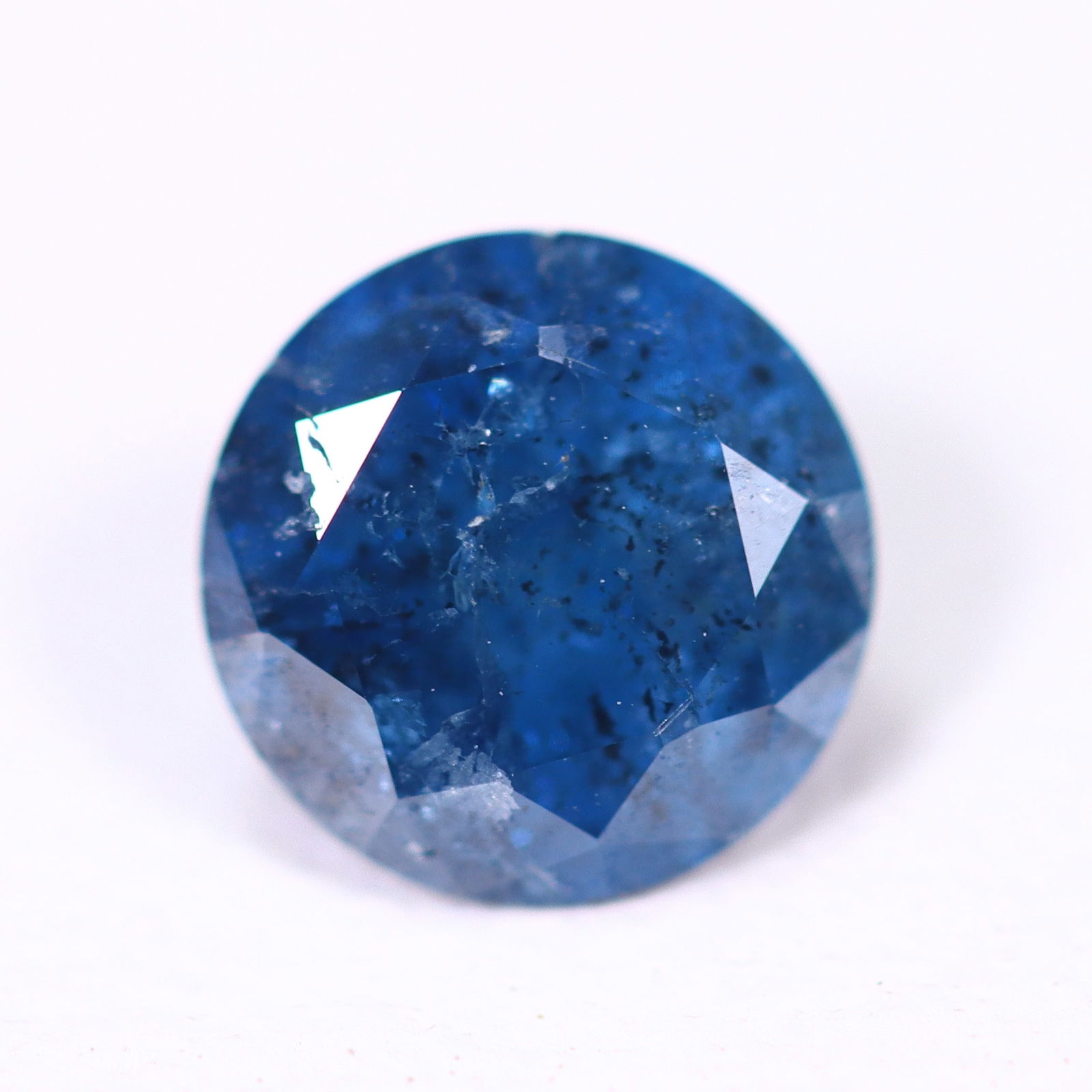 0.56ct Blue Round Diamond 5.3mm - Natural Diamond, Loose Diamond: Ksmith Jewels Global Welcome to our auction house, today auction brought to you by Ksmith Jewels Global based in Penang, Malaysia specialize in all kinds of opal, diamond and color gemstone both in ma