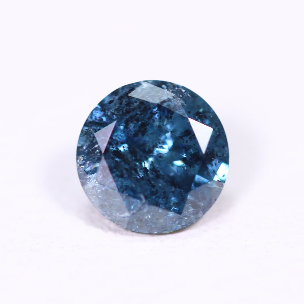 0.41ct Blue Round Diamond 4.7mm - Natural Diamond, Loose Diamond: Ksmith Jewels Global Welcome to our auction house, today auction brought to you by Ksmith Jewels Global based in Penang, Malaysia specialize in all kinds of opal, diamond and color gemstone both in ma