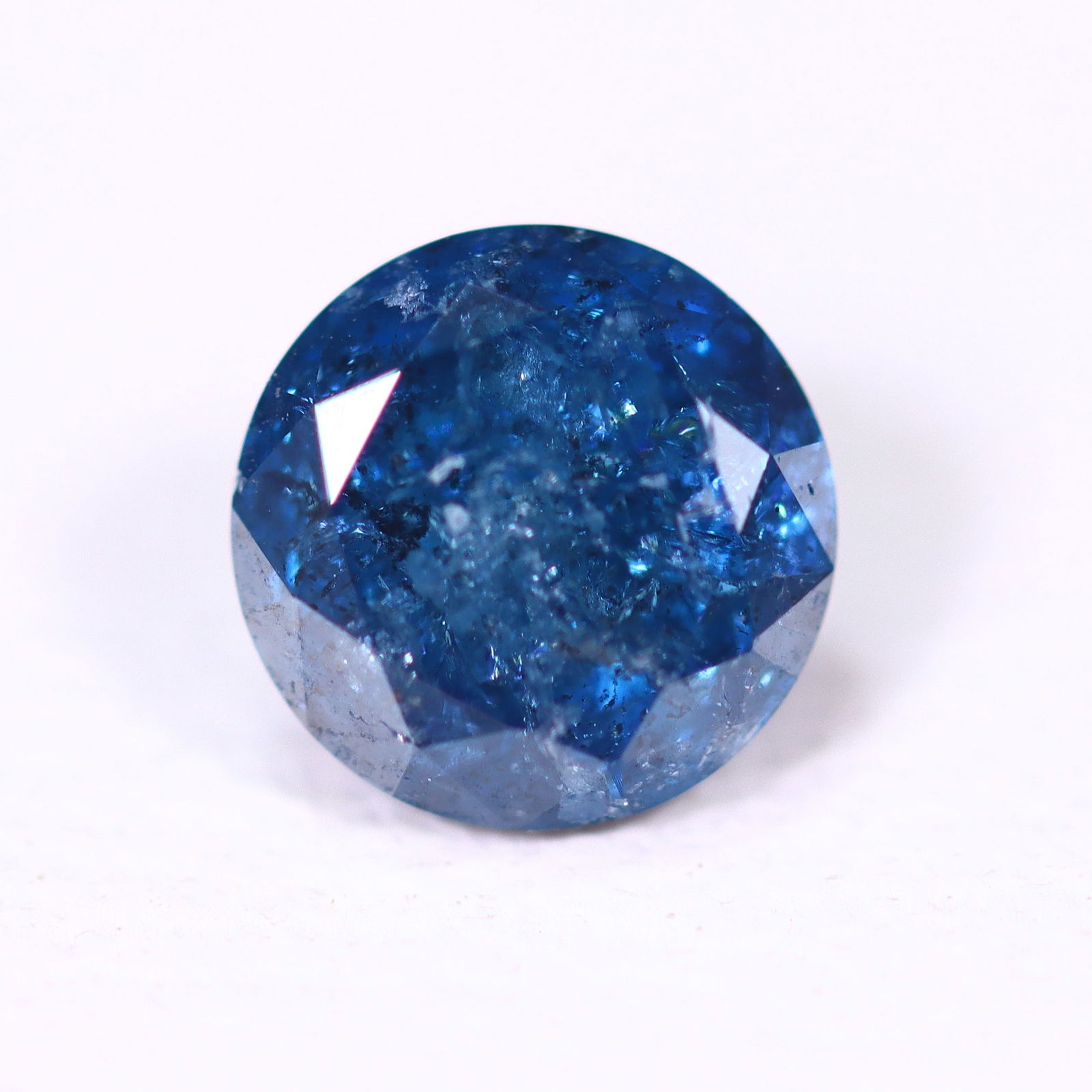 0.52ct Blue Round Diamond 4.9mm - Natural Diamond, Loose Diamond: Ksmith Jewels Global Welcome to our auction house, today auction brought to you by Ksmith Jewels Global based in Penang, Malaysia specialize in all kinds of opal, diamond and color gemstone both in ma