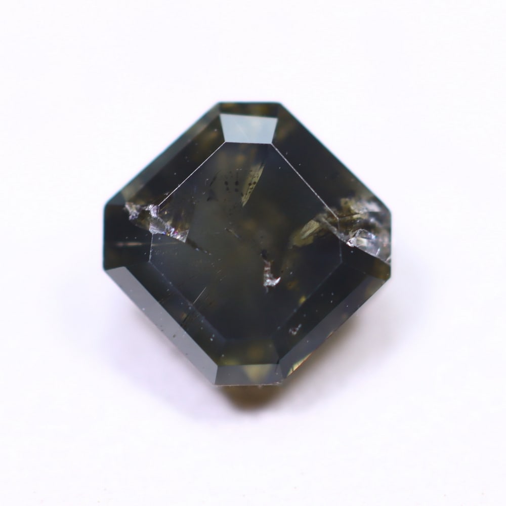 0.88ct Salt and Pepper Diamond 5x5mm - Natural Diamond, Loose Diamond: Ksmith Jewels Global Welcome to our auction house, today auction brought to you by Ksmith Jewels Global based in Penang, Malaysia specialize in all kinds of opal, diamond and color gemstone both in ma
