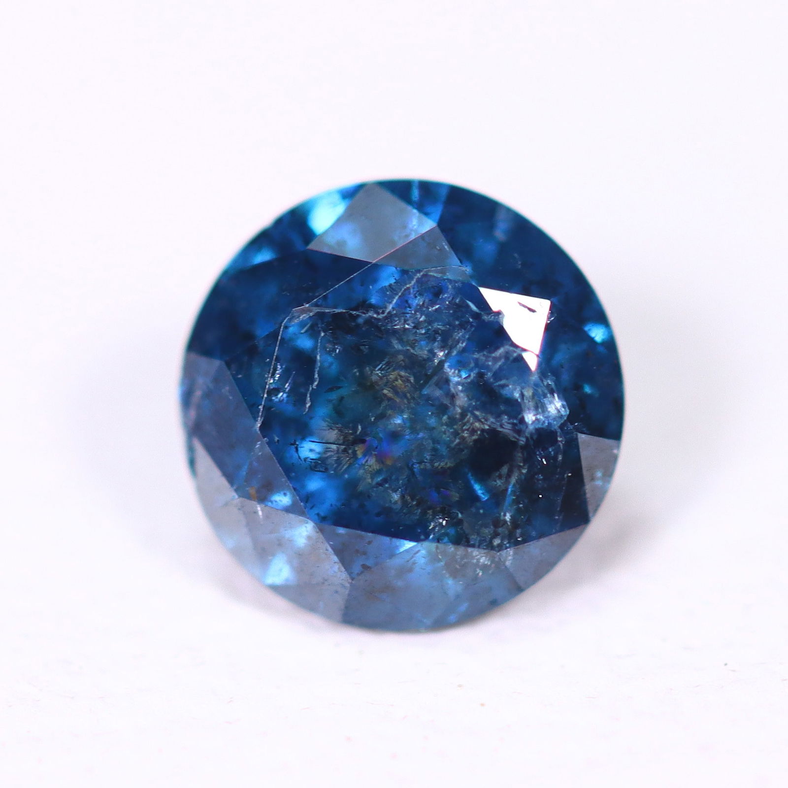 0.44ct Blue Round Diamond 4.8mm - Natural Diamond, Loose Diamond: Ksmith Jewels Global Welcome to our auction house, today auction brought to you by Ksmith Jewels Global based in Penang, Malaysia specialize in all kinds of opal, diamond and color gemstone both in ma