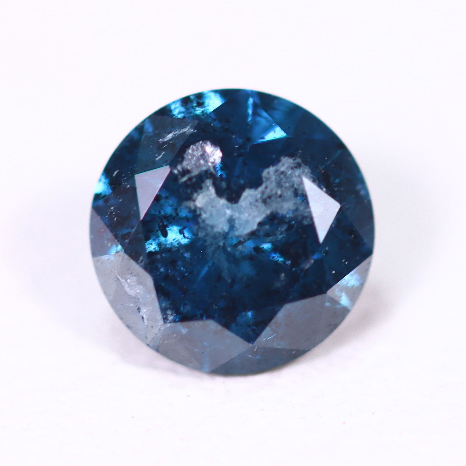 0.59ct Blue Round Diamond 5.3mm - Natural Diamond, Loose Diamond: Ksmith Jewels Global Welcome to our auction house, today auction brought to you by Ksmith Jewels Global based in Penang, Malaysia specialize in all kinds of opal, diamond and color gemstone both in ma