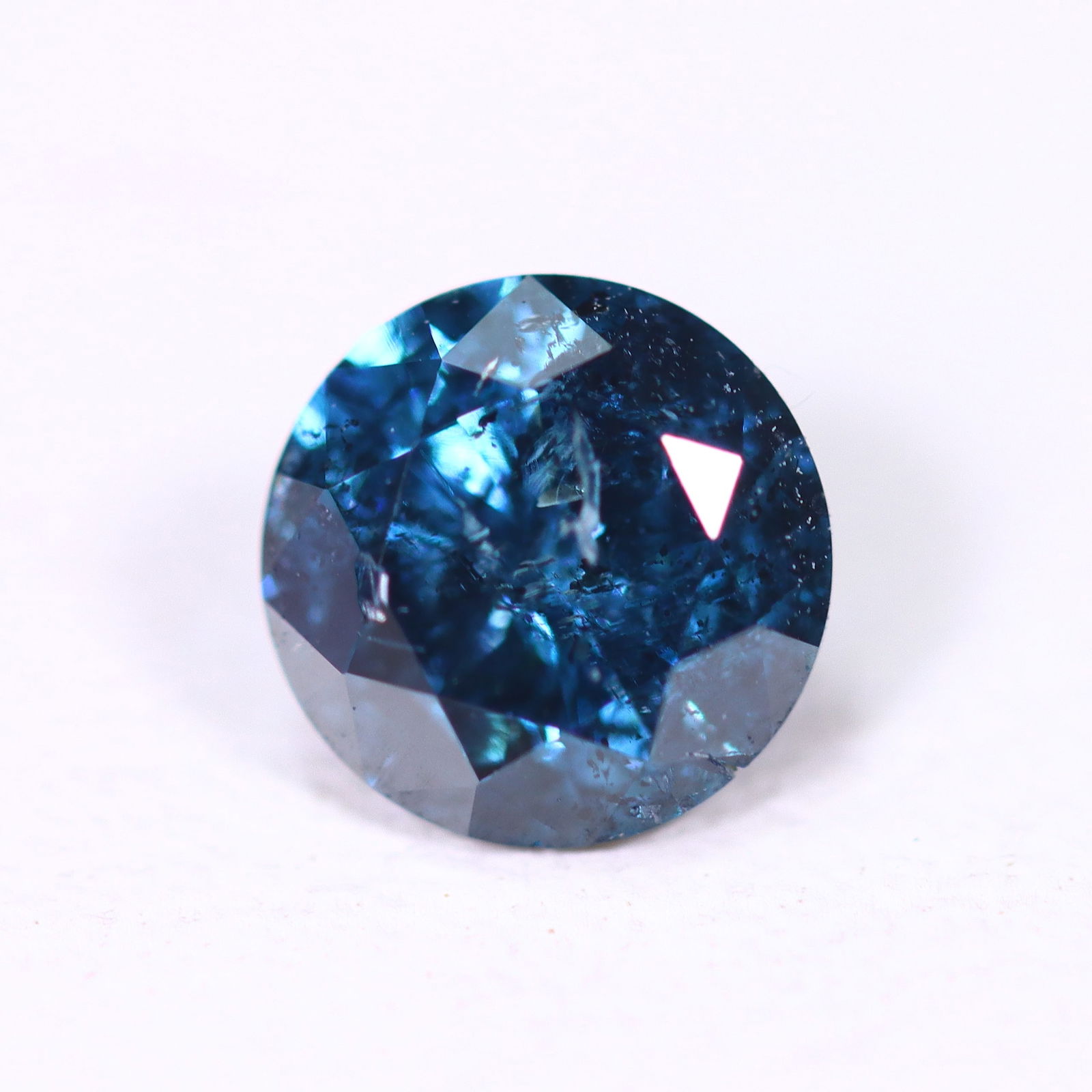 0.47ct Blue Round Diamond 4.9mm - Natural Diamond, Loose Diamond: Ksmith Jewels Global Welcome to our auction house, today auction brought to you by Ksmith Jewels Global based in Penang, Malaysia specialize in all kinds of opal, diamond and color gemstone both in ma