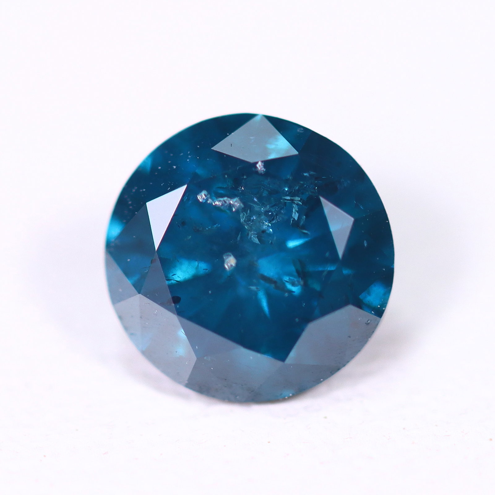 0.53ct Blue Round Diamond 5.1mm - Natural Diamond, Loose Diamond: Ksmith Jewels Global Welcome to our auction house, today auction brought to you by Ksmith Jewels Global based in Penang, Malaysia specialize in all kinds of opal, diamond and color gemstone both in ma