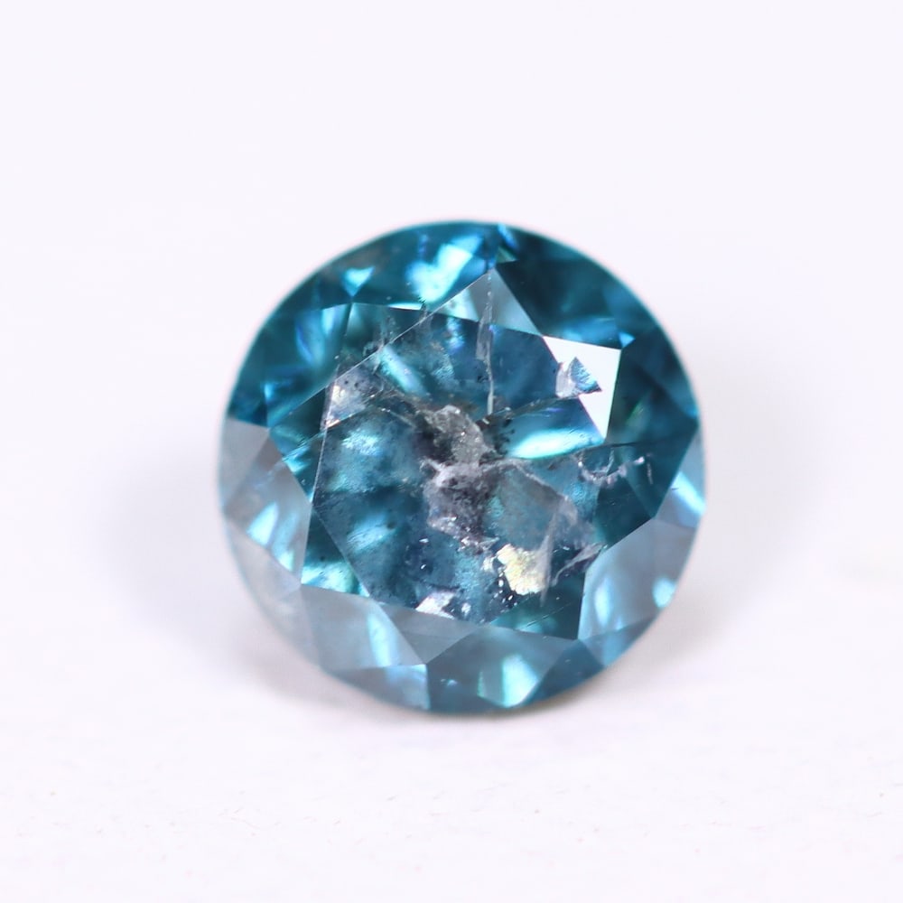 0.36ct Blue Round Diamond 4.3mm - Natural Diamond, Loose Diamond: Ksmith Jewels Global Welcome to our auction house, today auction brought to you by Ksmith Jewels Global based in Penang, Malaysia specialize in all kinds of opal, diamond and color gemstone both in ma