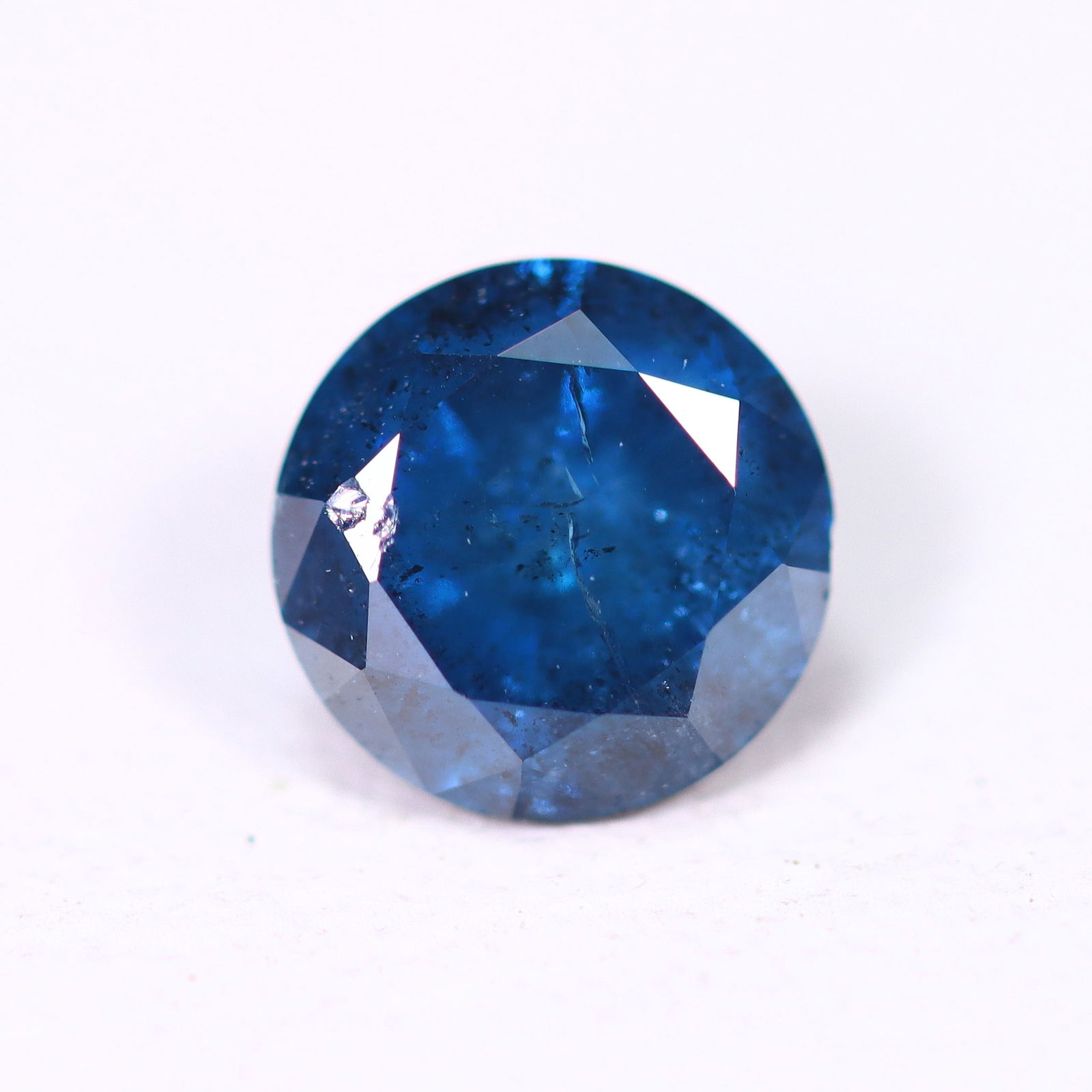 0.52ct Blue Round Diamond 5.1mm - Natural Diamond, Loose Diamond: Ksmith Jewels Global Welcome to our auction house, today auction brought to you by Ksmith Jewels Global based in Penang, Malaysia specialize in all kinds of opal, diamond and color gemstone both in ma