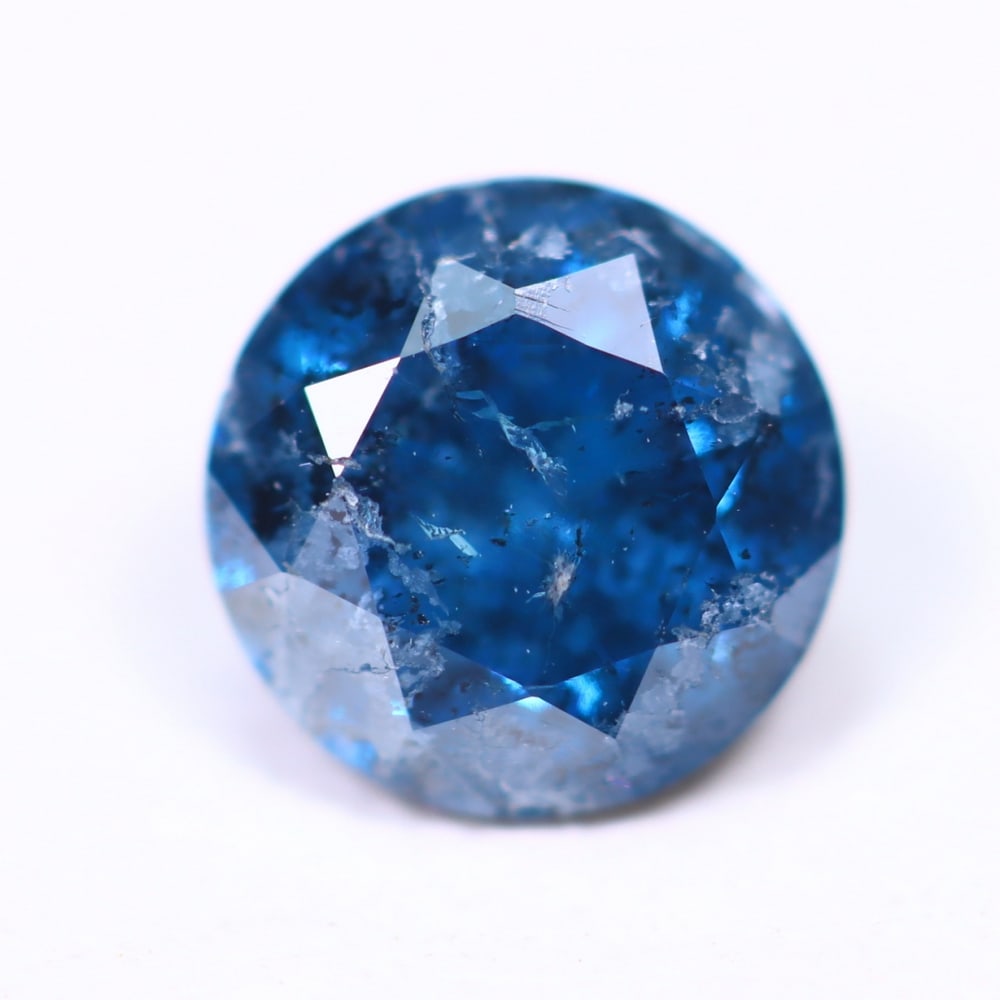 0.76ct Peacock Blue Diamond 5.7mm - Natural Diamond, Loose Diamond: Ksmith Jewels Global Welcome to our auction house, today auction brought to you by Ksmith Jewels Global based in Penang, Malaysia specialize in all kinds of opal, diamond and color gemstone both in ma