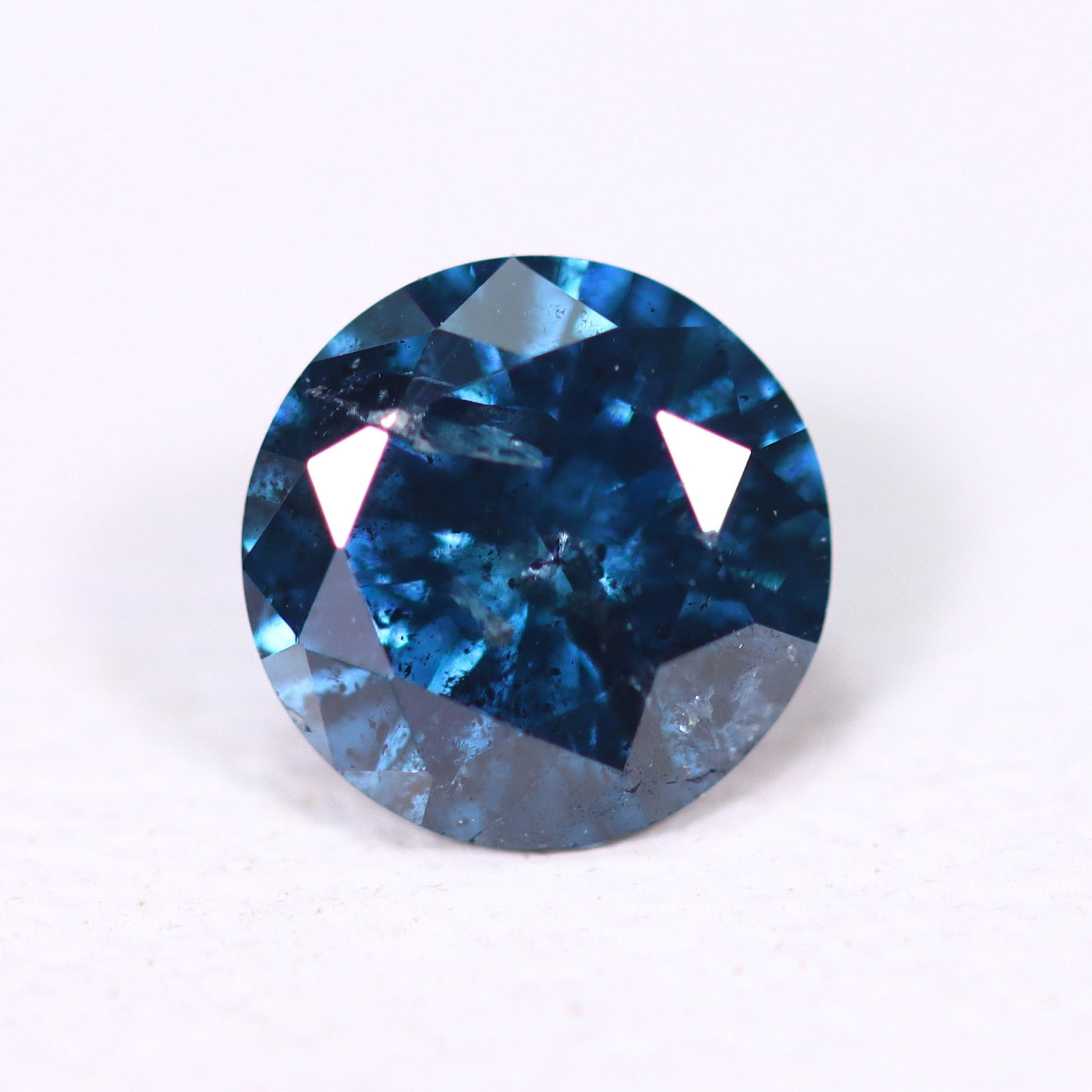 0.40ct Blue Round Diamond 4.8mm - Natural Diamond, Loose Diamond: Ksmith Jewels Global Welcome to our auction house, today auction brought to you by Ksmith Jewels Global based in Penang, Malaysia specialize in all kinds of opal, diamond and color gemstone both in ma