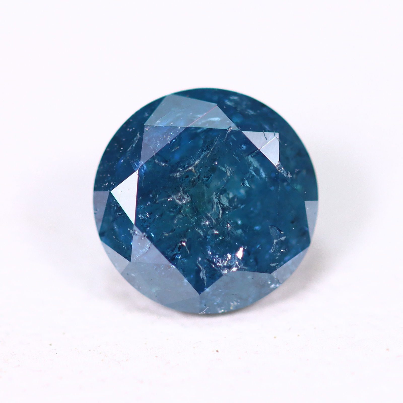 0.54ct Blue Round Diamond 5.1mm - Natural Diamond, Loose Diamond: Ksmith Jewels Global Welcome to our auction house, today auction brought to you by Ksmith Jewels Global based in Penang, Malaysia specialize in all kinds of opal, diamond and color gemstone both in ma