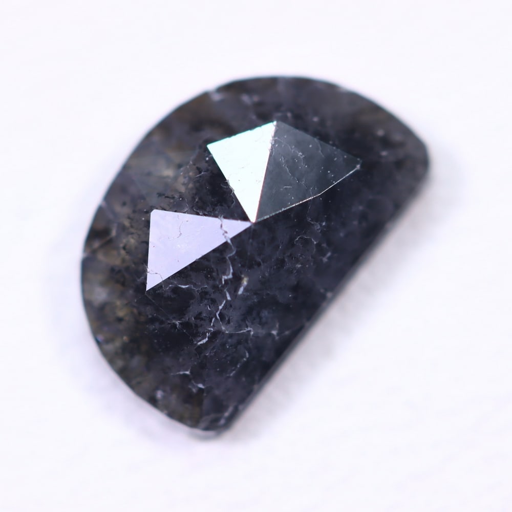 1.30ct Salt and Pepper Diamond 8.3x5.3mm - Natural Diamond, Loose Diamond: Ksmith Jewels Global Welcome to our auction house, today auction brought to you by Ksmith Jewels Global based in Penang, Malaysia specialize in all kinds of opal, diamond and color gemstone both in ma