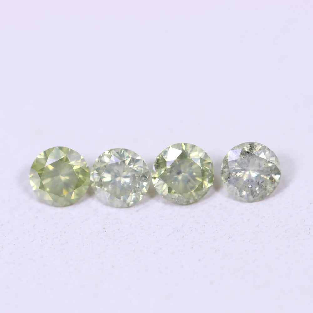 0.59ct 4pcs Unheated Round Diamond 3.3mm - Natural Diamond, Loose Diamond: Ksmith Jewels Global Welcome to our auction house, today auction brought to you by Ksmith Jewels Global based in Penang, Malaysia specialize in all kinds of opal, diamond and color gemstone both in ma