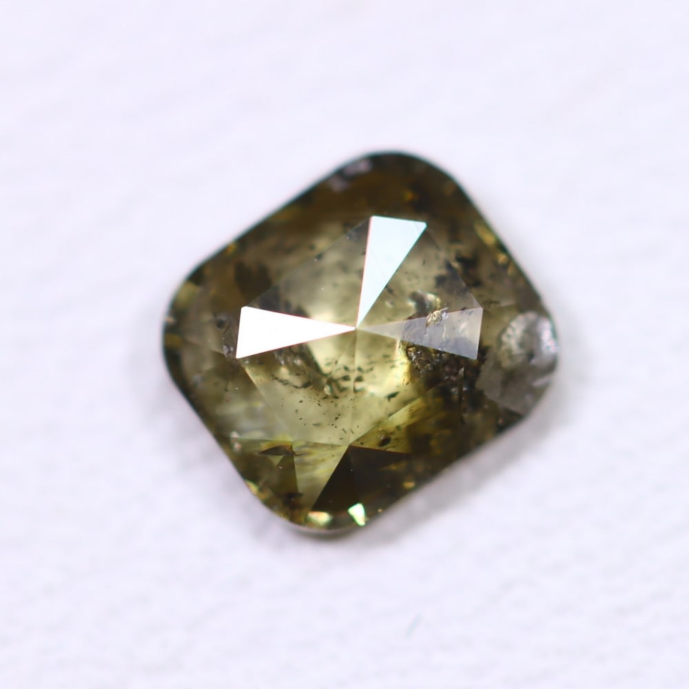 0.44ct Salt and Pepper Diamond 4.9x4.4mm - Natural Diamond, Loose Diamond: Ksmith Jewels Global Welcome to our auction house, today auction brought to you by Ksmith Jewels Global based in Penang, Malaysia specialize in all kinds of opal, diamond and color gemstone both in ma