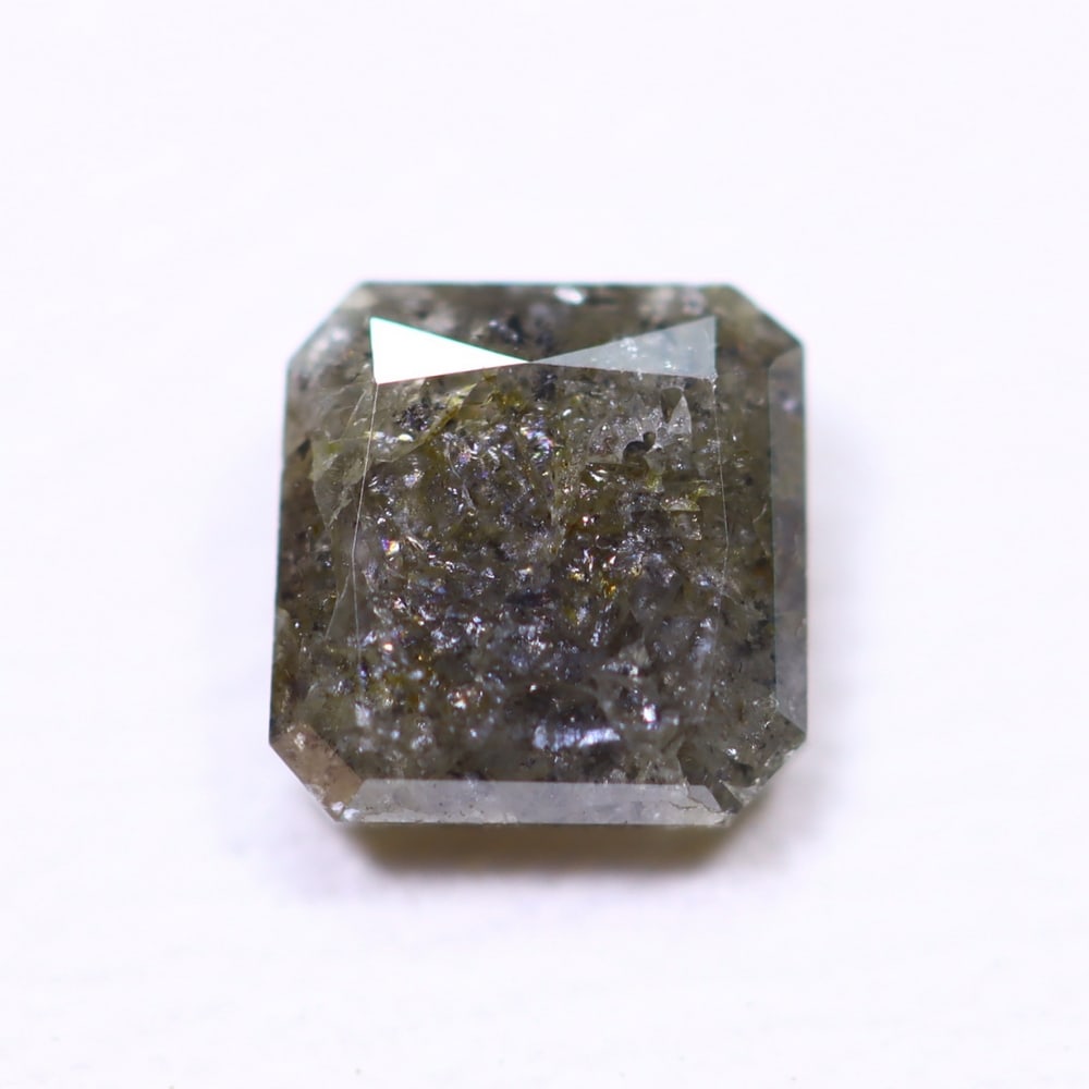 0.64ct Salt and Pepper Diamond 5x4.9mm - Natural Diamond, Loose Diamond: Ksmith Jewels Global Welcome to our auction house, today auction brought to you by Ksmith Jewels Global based in Penang, Malaysia specialize in all kinds of opal, diamond and color gemstone both in ma