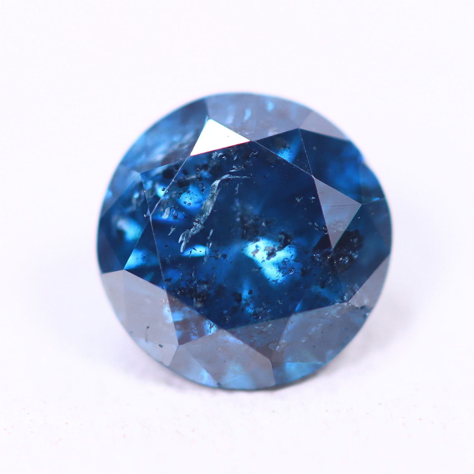 0.55ct Blue Round Diamond 5.2mm - Natural Diamond, Loose Diamond: Ksmith Jewels Global Welcome to our auction house, today auction brought to you by Ksmith Jewels Global based in Penang, Malaysia specialize in all kinds of opal, diamond and color gemstone both in ma
