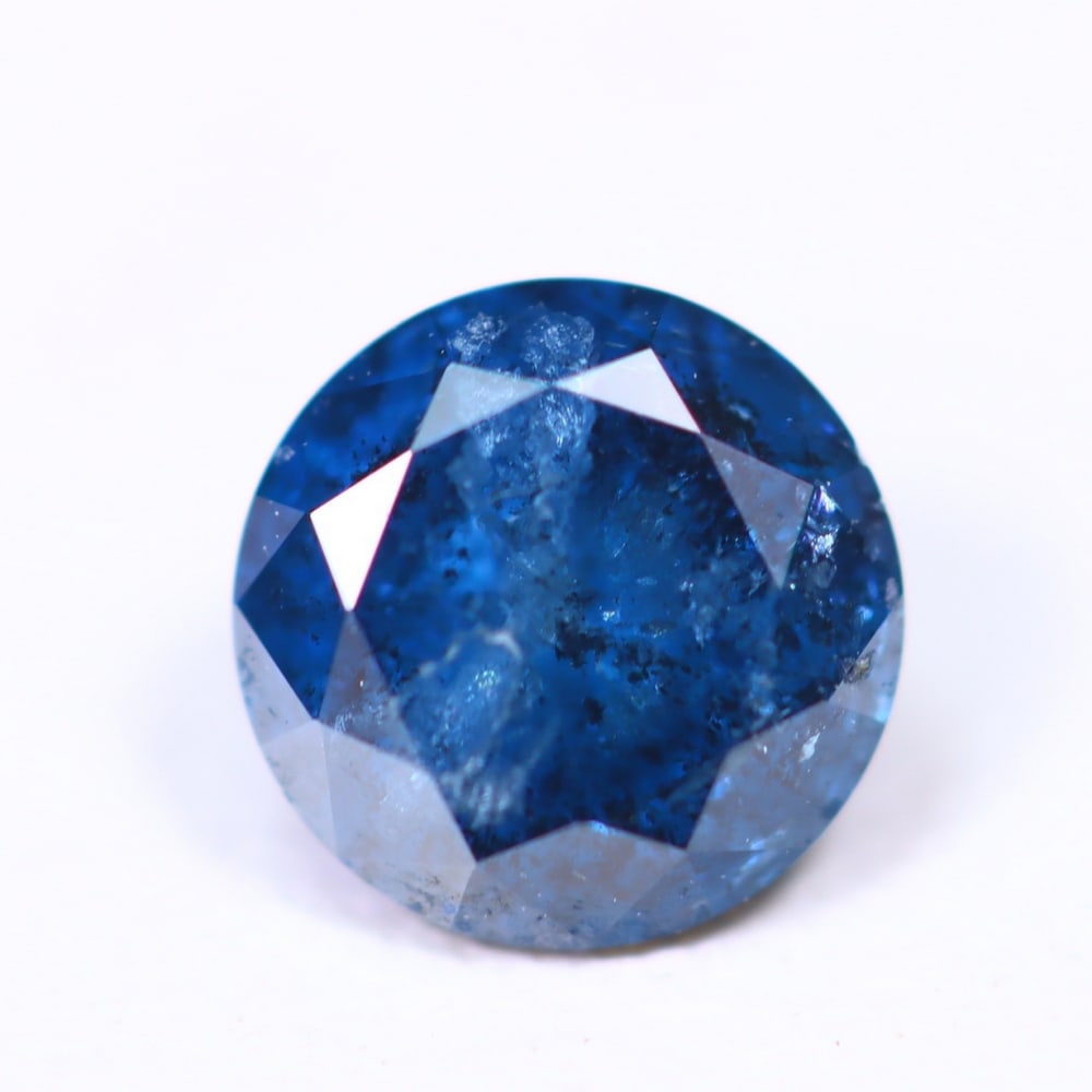 0.65ct Peacock Blue Diamond 5.5mm - Natural Diamond, Loose Diamond: Ksmith Jewels Global Welcome to our auction house, today auction brought to you by Ksmith Jewels Global based in Penang, Malaysia specialize in all kinds of opal, diamond and color gemstone both in ma