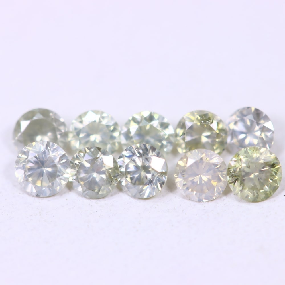 0.92ct 10pcs Unheated Round Diamond 2.8mm - Natural Diamond, Loose Diamond: Ksmith Jewels Global Welcome to our auction house, today auction brought to you by Ksmith Jewels Global based in Penang, Malaysia specialize in all kinds of opal, diamond and color gemstone both in ma