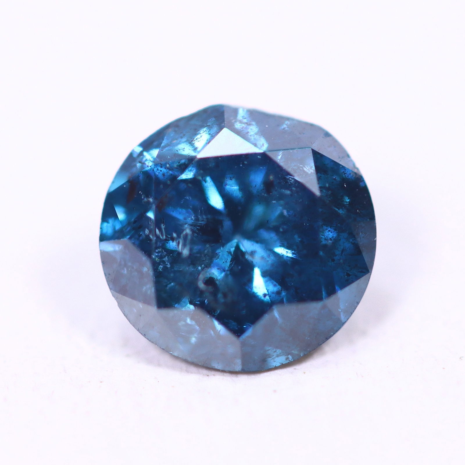 0.40ct Blue Round Diamond 4.7mm - Natural Diamond, Loose Diamond: Ksmith Jewels Global Welcome to our auction house, today auction brought to you by Ksmith Jewels Global based in Penang, Malaysia specialize in all kinds of opal, diamond and color gemstone both in ma