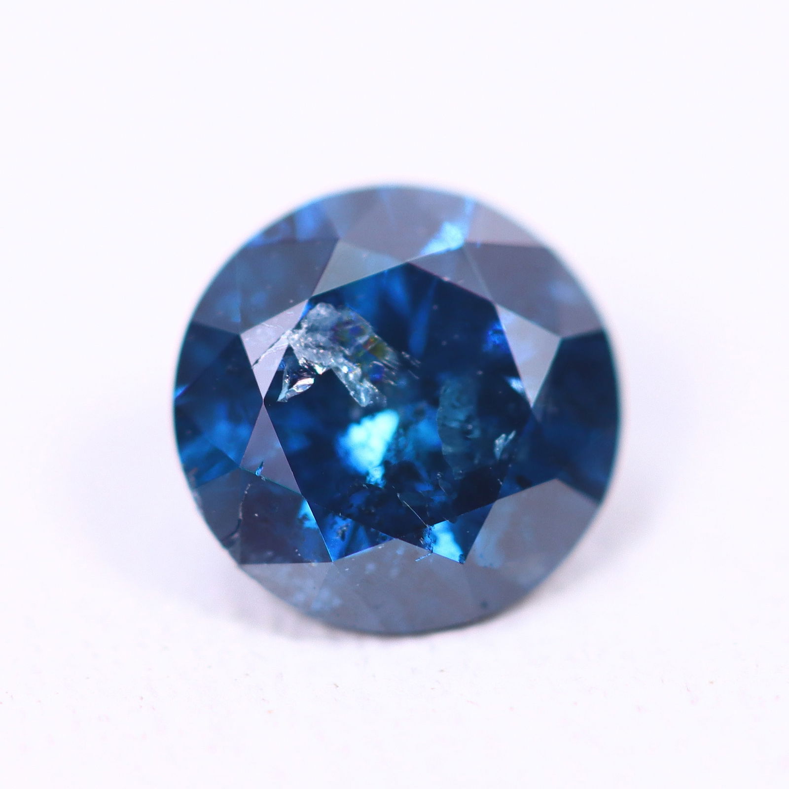 0.38ct Blue Round Diamond 4.2mm - Natural Diamond, Loose Diamond: Ksmith Jewels Global Welcome to our auction house, today auction brought to you by Ksmith Jewels Global based in Penang, Malaysia specialize in all kinds of opal, diamond and color gemstone both in ma