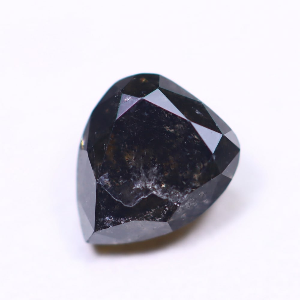 0.61ct Salt and Pepper Diamond 5.5x4.6mm - Natural Diamond, Loose Diamond: Ksmith Jewels Global Welcome to our auction house, today auction brought to you by Ksmith Jewels Global based in Penang, Malaysia specialize in all kinds of opal, diamond and color gemstone both in ma