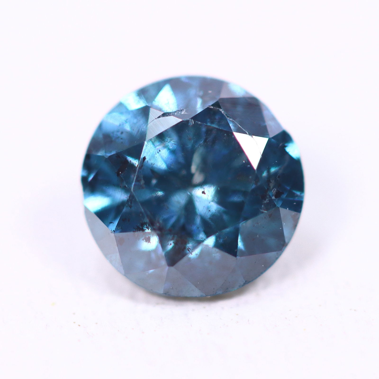 0.53ct Blue Round Diamond 5.0mm - Natural Diamond, Loose Diamond: Ksmith Jewels Global Welcome to our auction house, today auction brought to you by Ksmith Jewels Global based in Penang, Malaysia specialize in all kinds of opal, diamond and color gemstone both in ma