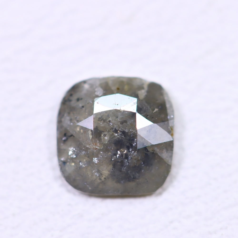 0.36ct Salt and Pepper Diamond 4.9x4.8mm - Natural Diamond, Loose Diamond: Ksmith Jewels Global Welcome to our auction house, today auction brought to you by Ksmith Jewels Global based in Penang, Malaysia specialize in all kinds of opal, diamond and color gemstone both in ma
