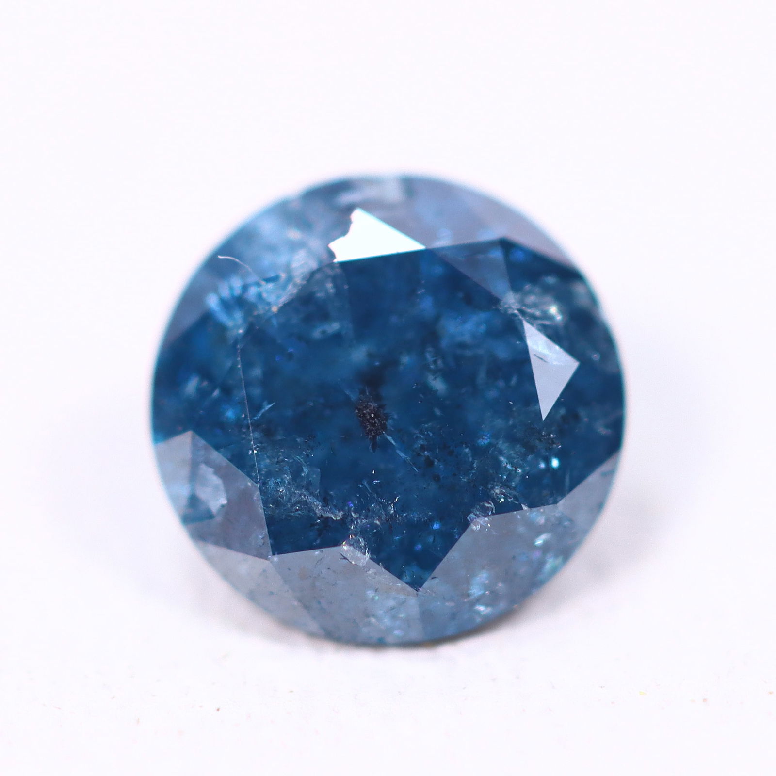 0.44ct Blue Round Diamond 4.9mm - Natural Diamond, Loose Diamond: Ksmith Jewels Global Welcome to our auction house, today auction brought to you by Ksmith Jewels Global based in Penang, Malaysia specialize in all kinds of opal, diamond and color gemstone both in ma