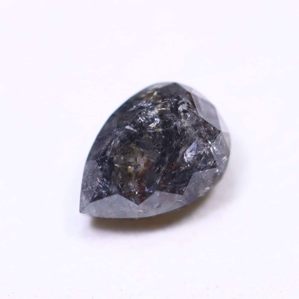 0.65ct Salt and Pepper Diamond 6.2x4.3mm - Natural Diamond, Loose Diamond: Ksmith Jewels Global Welcome to our auction house, today auction brought to you by Ksmith Jewels Global based in Penang, Malaysia specialize in all kinds of opal, diamond and color gemstone both in ma