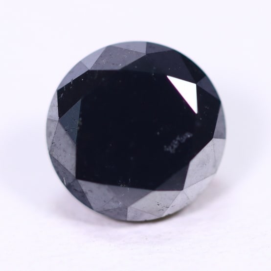 1.25ct Black Diamond 6.30mm - Natural Diamond, Loose Diamond, 7DD: Ksmith Heritage Auctioneers Subject: Natural Diamond Origin: Africa Treatment: Heated