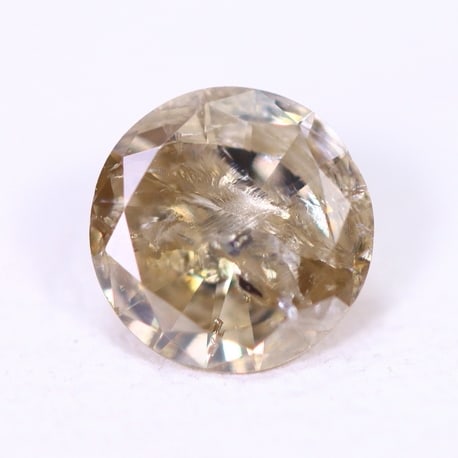 0.25ct Champagne Round Diamond 4.3mm - Natural Diamond, Loose Diamond, 80DD: Ksmith Heritage Auctioneers Subject: Natural Diamond Origin: Africa Treatment: Unheated