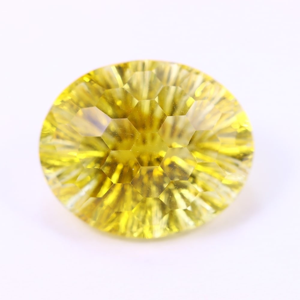21.65Ct Citrine - Special Cut - Faceted Polished, 453B: Ksmith Heritage Auctioneers Subject: Natural Citrine Origin: Brazil Carat Weight: 21.65Ct Dimension: 20.1 x 16.6 x 12.7 mm Treatment: Untreated Type: Faceted, Polished