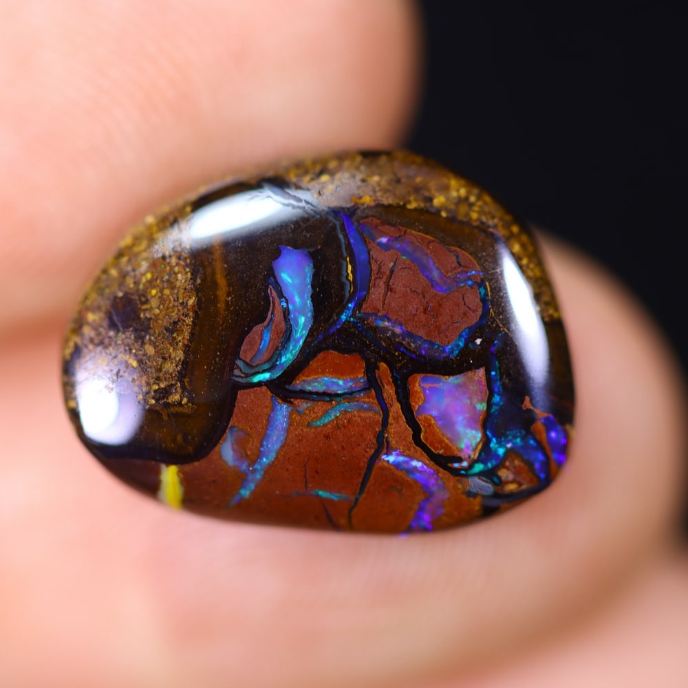 *6.61Ct Boulder Opal - Australian Opal, 250B (1 of 6)