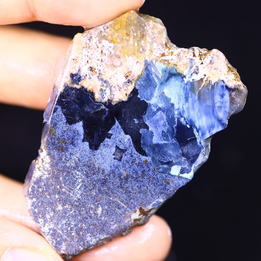 85.48Ct Pietersite Slab - Gemstone Crystal - Freeform Slice, 473B: Ksmith Heritage Auctioneers Subject: Natural Pietersite Origin: Namibia, South Africa Carat Weight: 85.48Ct Dimension: 53.9 x 37 x 5.3 mm Treatment: Natural Untreated Shape: Fr