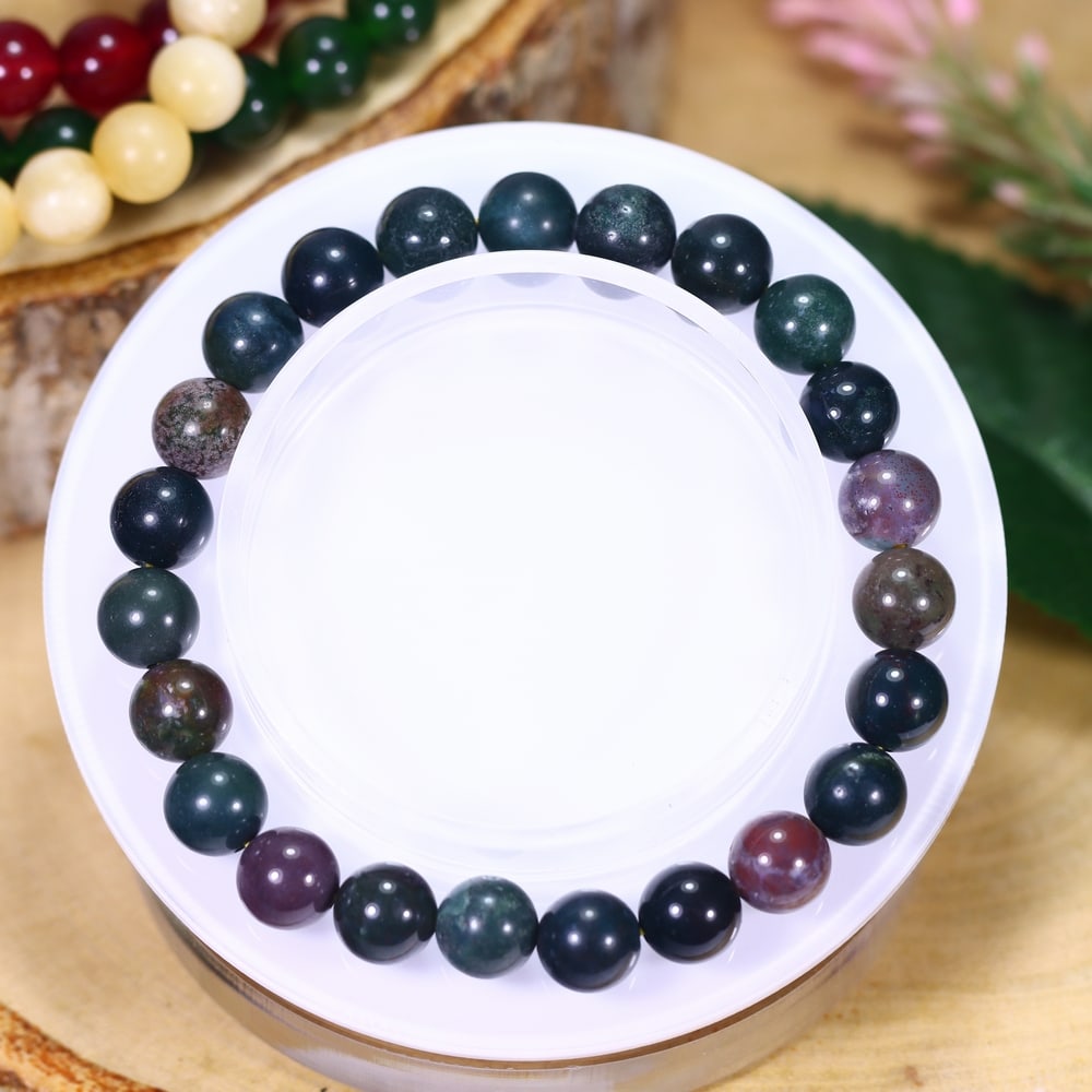 18.98g Jasper Bracelet - Polished Beads, 559B: Ksmith Heritage Auctioneers Subject: Natural Jasper Carat Weight: 18.98g