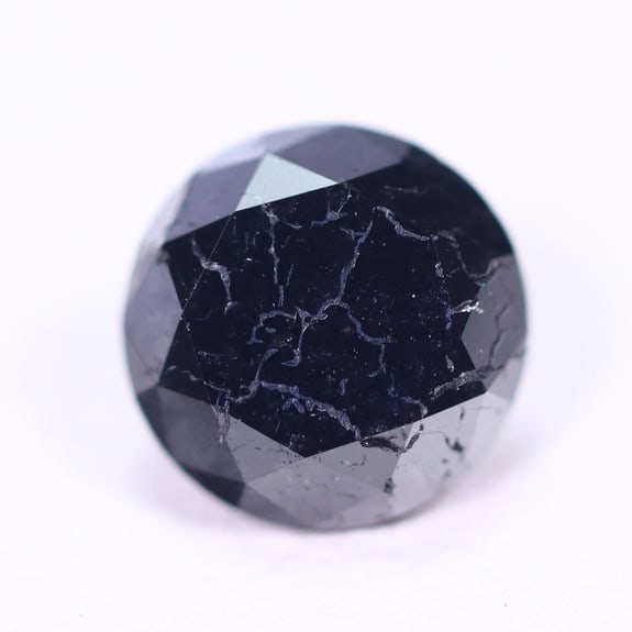 1.16ct Black Diamond 6.30mm - Natural Diamond, Loose Diamond, 1194DD: Ksmith Heritage Auctioneers Subject: Natural Diamond Origin: Africa Treatment: Heated