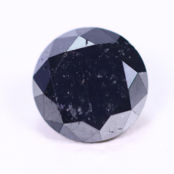 1.15ct Black Diamond 6.50mm - Natural Diamond, Loose Diamond, 950DD: Ksmith Heritage Auctioneers Subject: Natural Diamond Origin: Africa Treatment: Heated