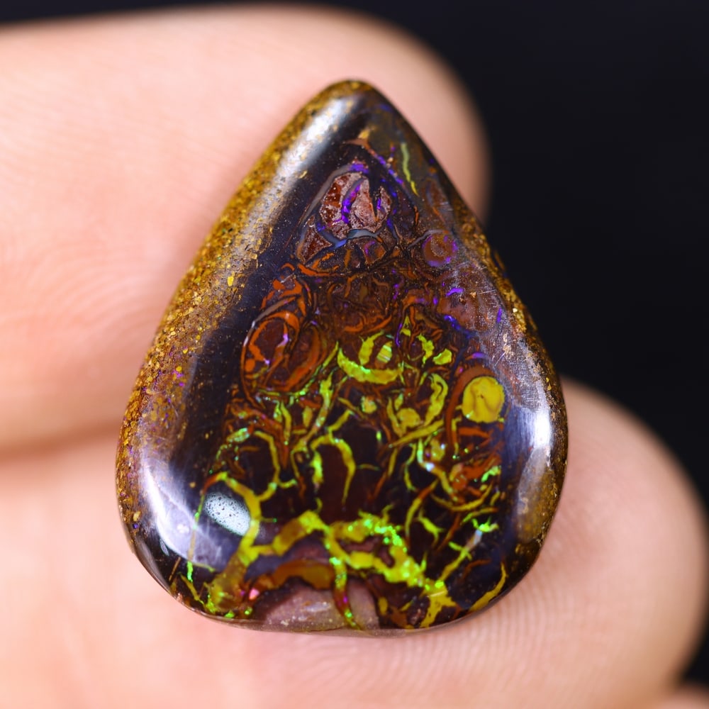 10.16Ct Boulder Opal - Australian Opal, 737B (1 of 6)