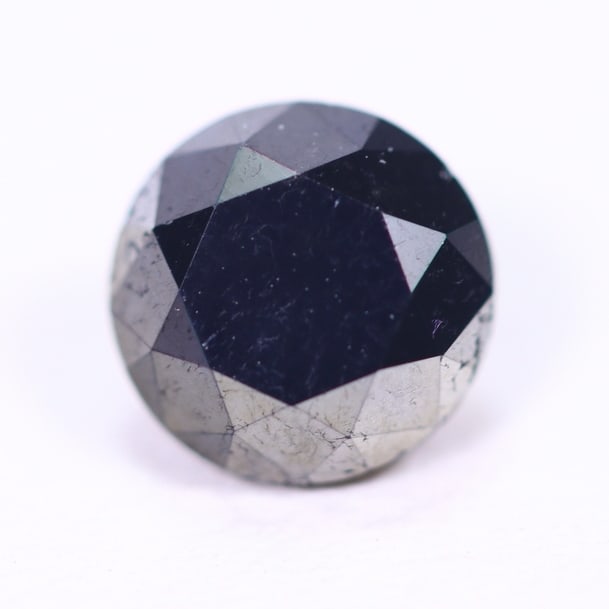 1.37ct Black Diamond 6.50mm - Natural Diamond, Loose Diamond, 921DD: Ksmith Heritage Auctioneers Subject: Natural Diamond Origin: Africa Treatment: Heated