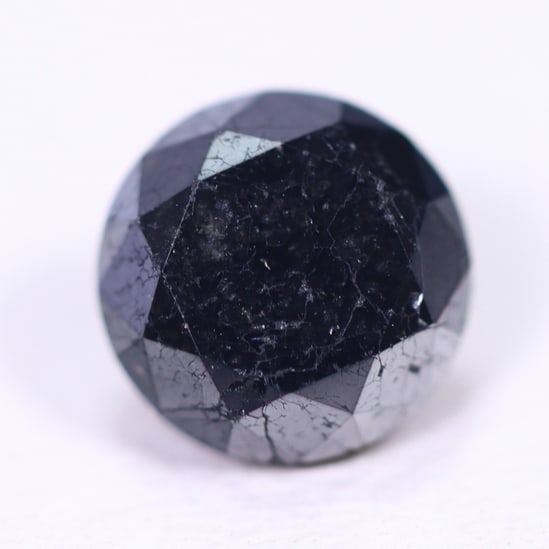 1.22ct Black Diamond 6.40mm - Natural Diamond, Loose Diamond, 868DD: Ksmith Heritage Auctioneers Subject: Natural Diamond Origin: Africa Treatment: Heated