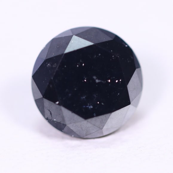 1.18ct Black Diamond 6.60mm - Natural Diamond, Loose Diamond, 695DD: Ksmith Heritage Auctioneers Subject: Natural Diamond Origin: Africa Treatment: Heated