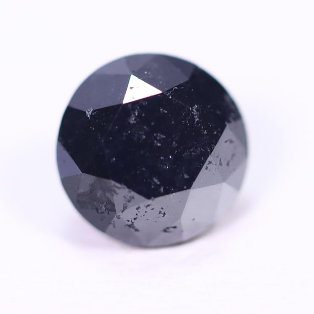 1.32ct Black Diamond 6.50mm - Natural Diamond, Loose Diamond, 1174DD: Ksmith Heritage Auctioneers Subject: Natural Diamond Origin: Africa Treatment: Heated