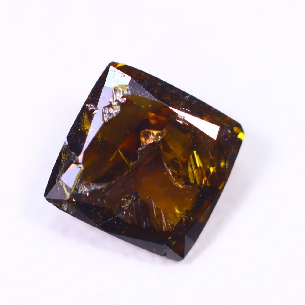 0.49ct Fancy Diamond 4.9x4.8mm - Natural Diamond, Loose Diamond, 875D: Ksmith Heritage Auctioneers Subject: Natural Diamond Origin: Africa Treatment: Unheated