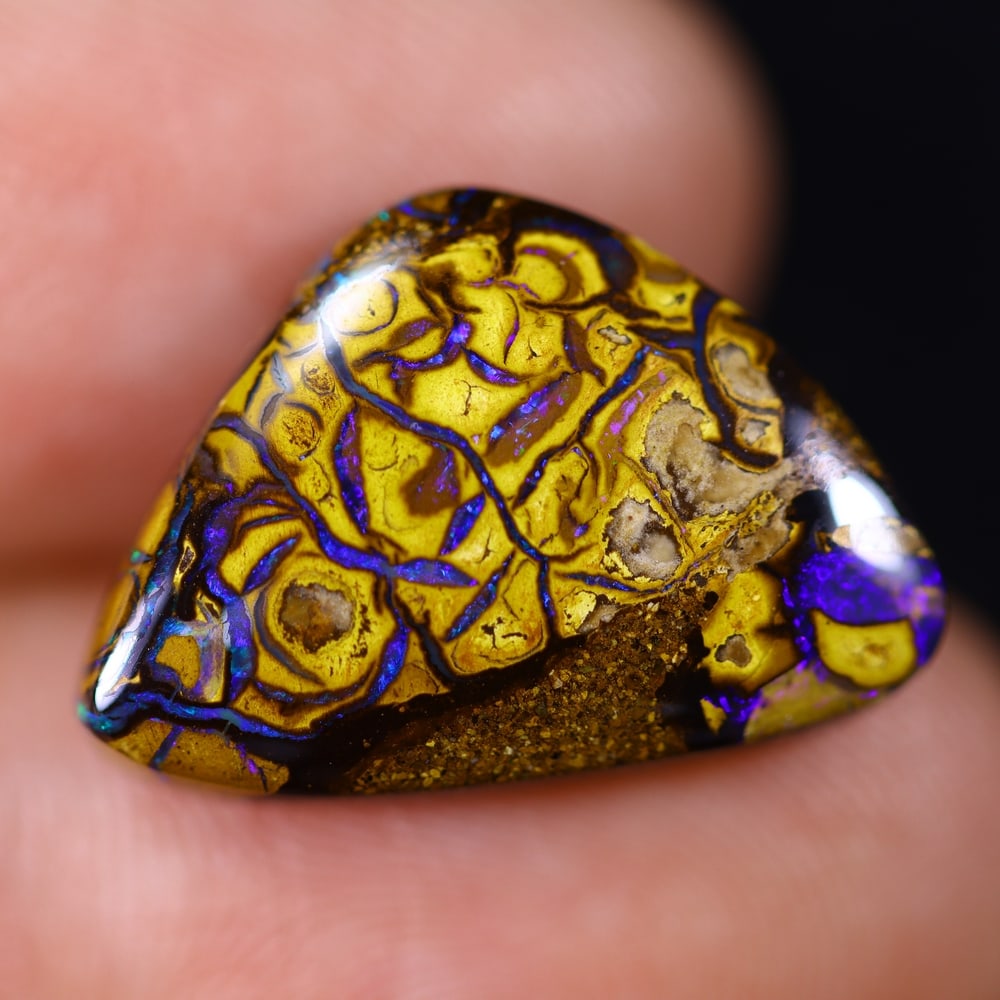 *7.47Ct Boulder Opal - Australian Opal , 75E (1 of 5)