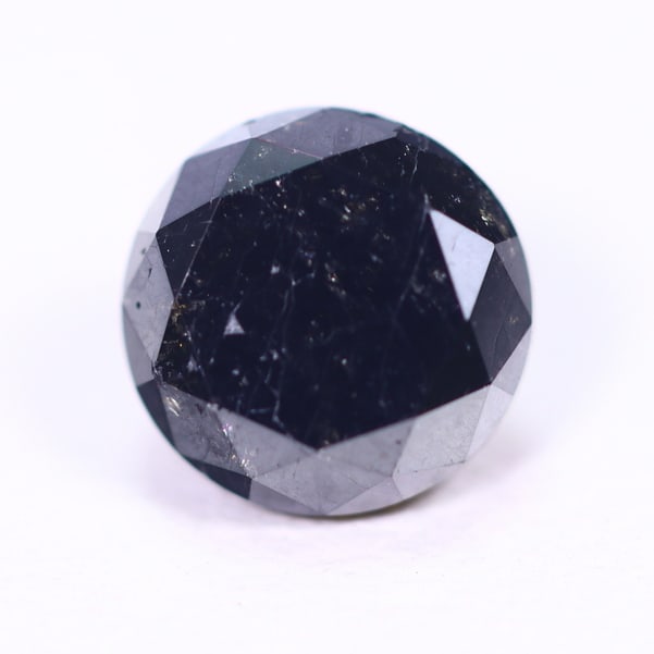 1.28ct Black Diamond 6.30mm - Natural Diamond, Loose Diamond, 1018DD: Ksmith Heritage Auctioneers Subject: Natural Diamond Origin: Africa Treatment: Heated