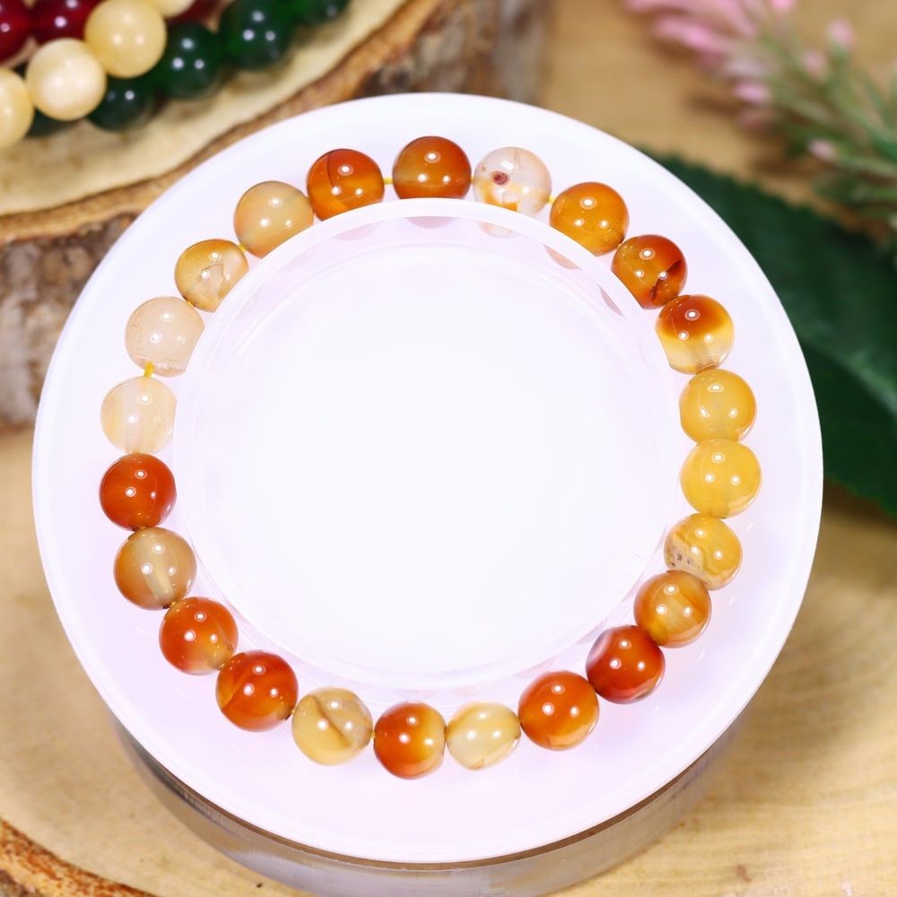 15.58g Coral Bracelet - Polished Beads, 546B: Ksmith Heritage Auctioneers Subject: Natural Coral Carat Weight: 15.58g