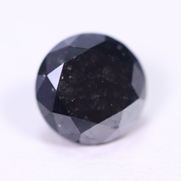 1.27ct Black Diamond 6.50mm - Natural Diamond, Loose Diamond, 1163DD: Ksmith Heritage Auctioneers Subject: Natural Diamond Origin: Africa Treatment: Heated