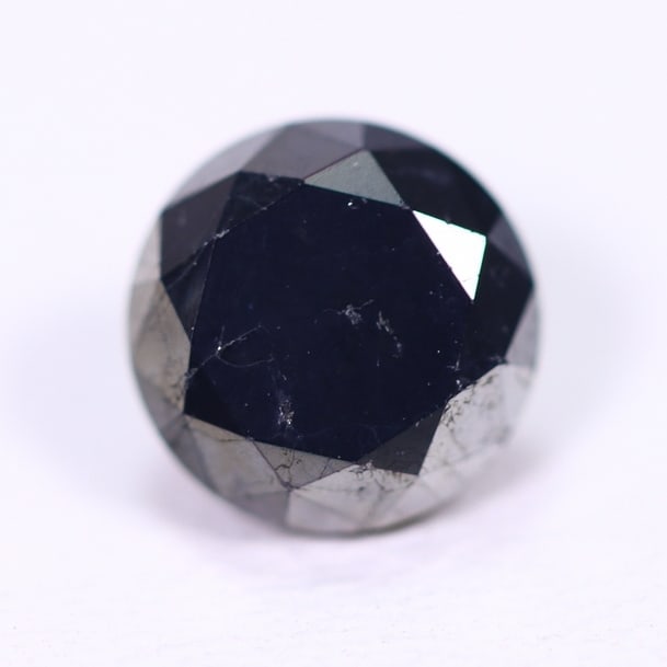 1.36ct Black Diamond 6.50mm - Natural Diamond, Loose Diamond, 1076DD: Ksmith Heritage Auctioneers Subject: Natural Diamond Origin: Africa Treatment: Heated