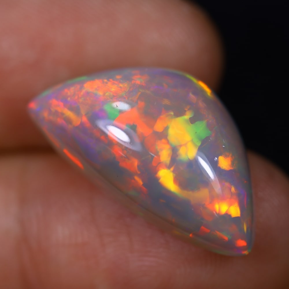 *8.62Ct Welo Opal Polished - Ethiopian Opal , 547E (1 of 7)