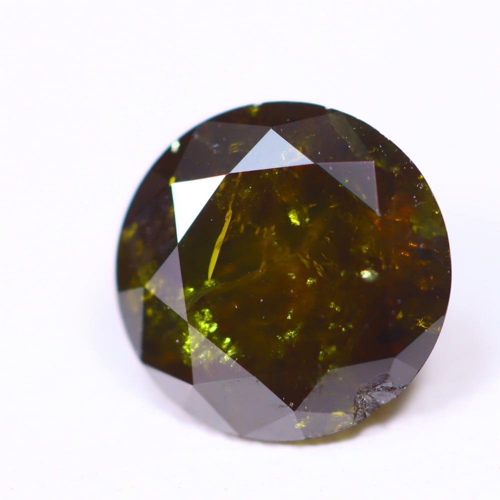0.77ct Cognac Round Diamond 6.2mm - Natural Diamond, Loose Diamond, 960D: Ksmith Heritage Auctioneers Subject: Natural Diamond Origin: Africa Treatment: Unheated