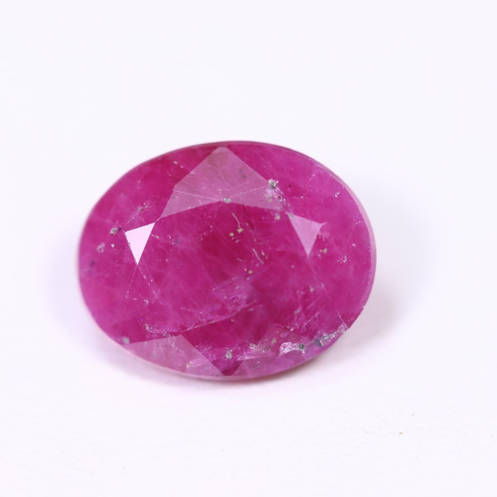 4.63Ct Red Ruby - Polished Faceted , 285E (1 of 2)