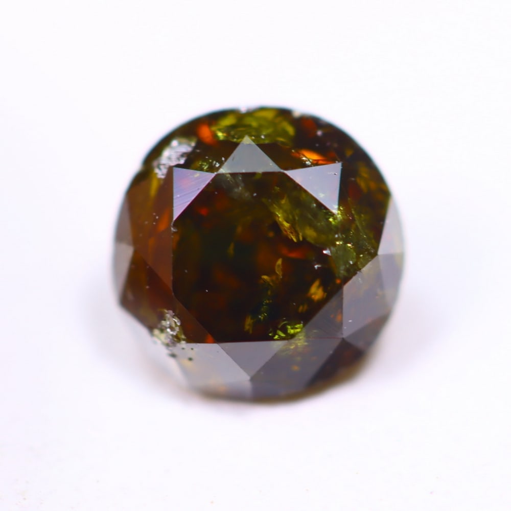 0.86ct Cognac Round Diamond 5.7mm - Natural Diamond, Loose Diamond, 233D: Ksmith Heritage Auctioneers Subject: Natural Diamond Origin: Africa Treatment: Unheated